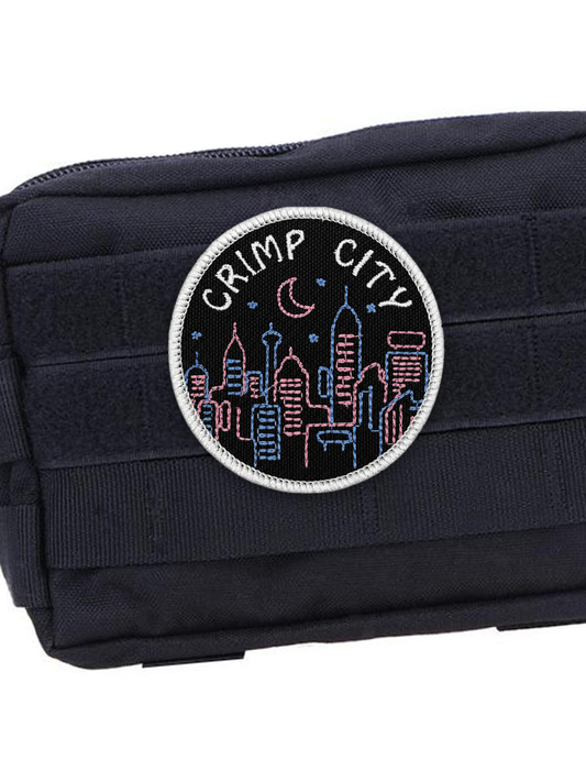 Crimp City Climbing Patch Velcro