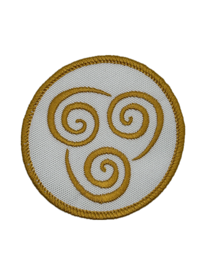 Airbending Patch: Sew-On, Iron-On, or Velcro