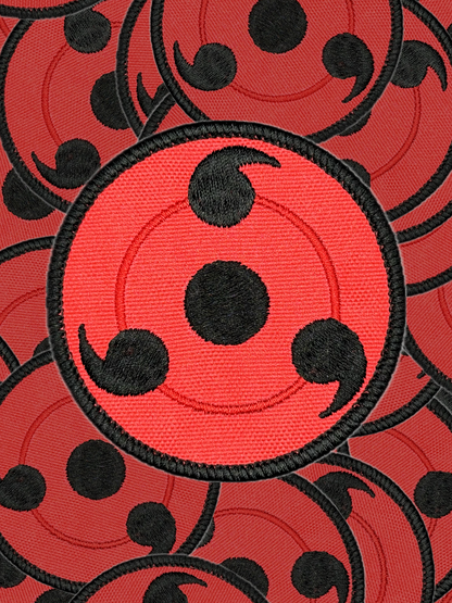 Anime Sharingan Eye Patch Pile