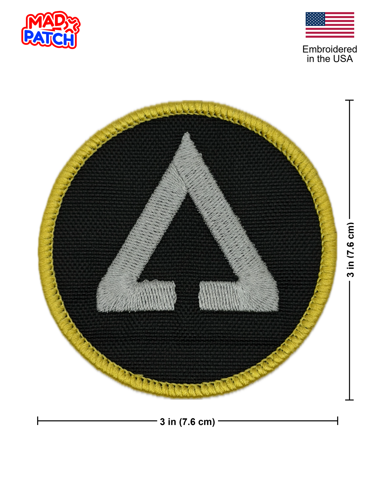 Assault Class Patch: Sew-On, Iron-On, or Velcro