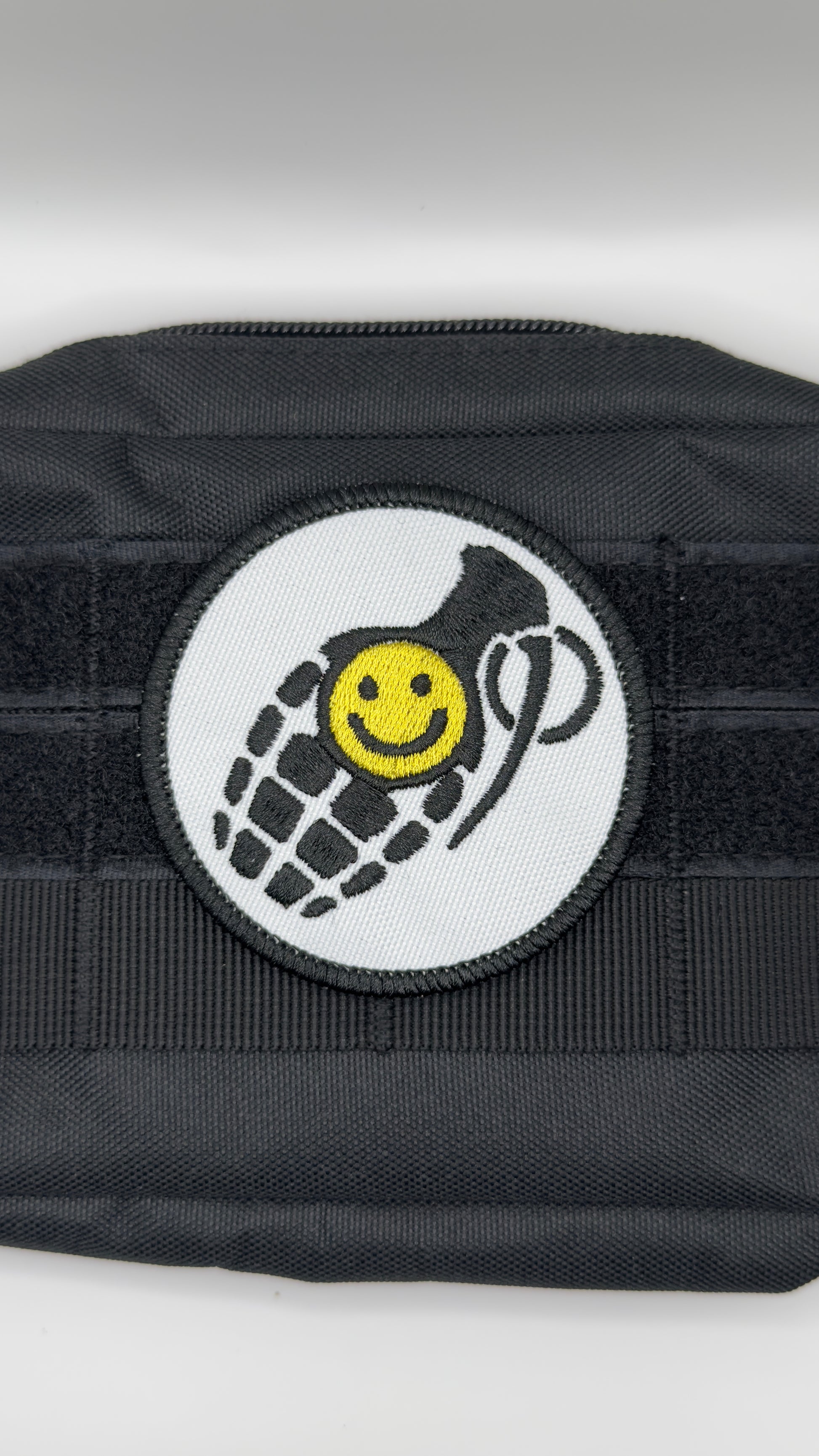 Bad Company Grenade Smile Patch Velcro