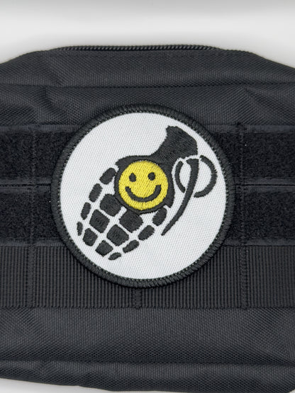 Bad Company Grenade Smile Patch Velcro