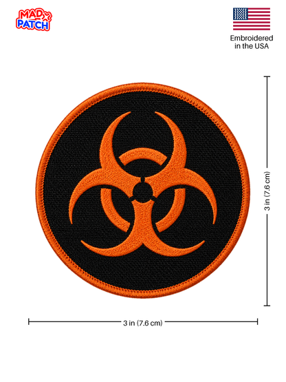Biohazard Patch Dimensions