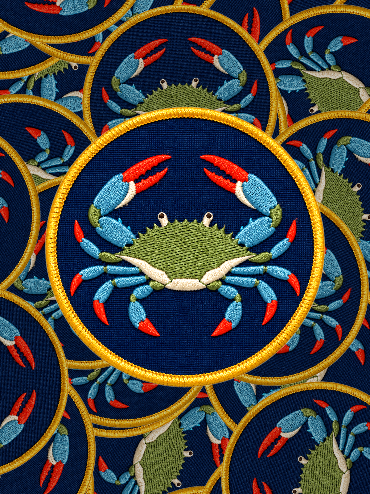 Blue Crab Patch Pile