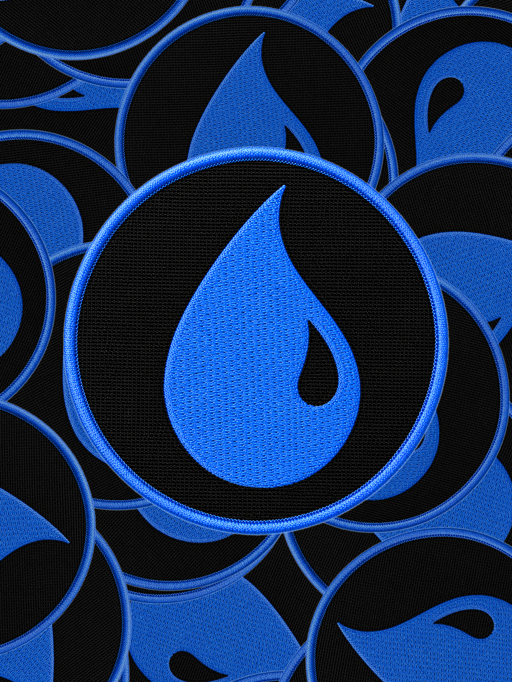 Blue Mana Patch Pile