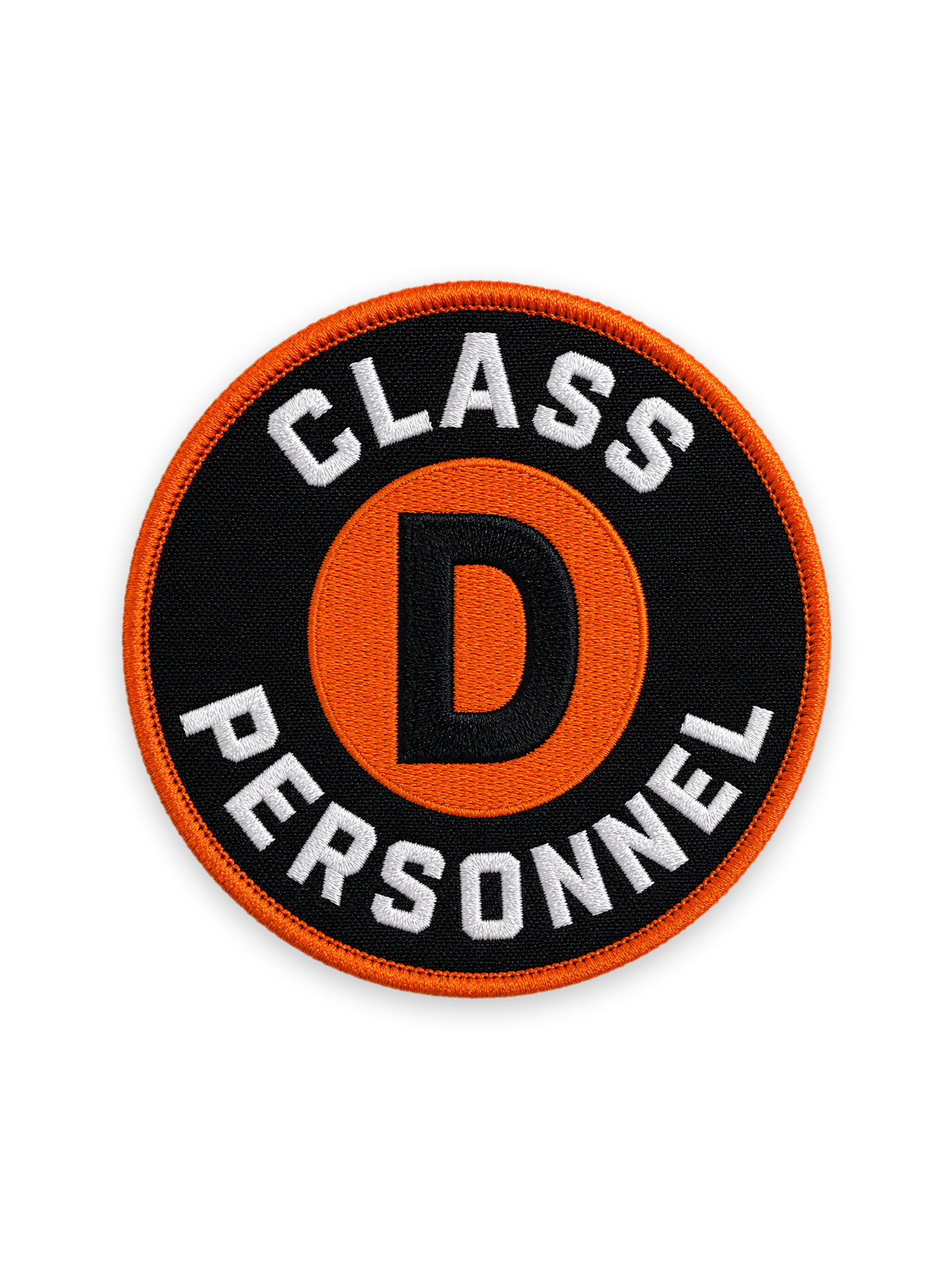 Class D Personnel Patch Photo