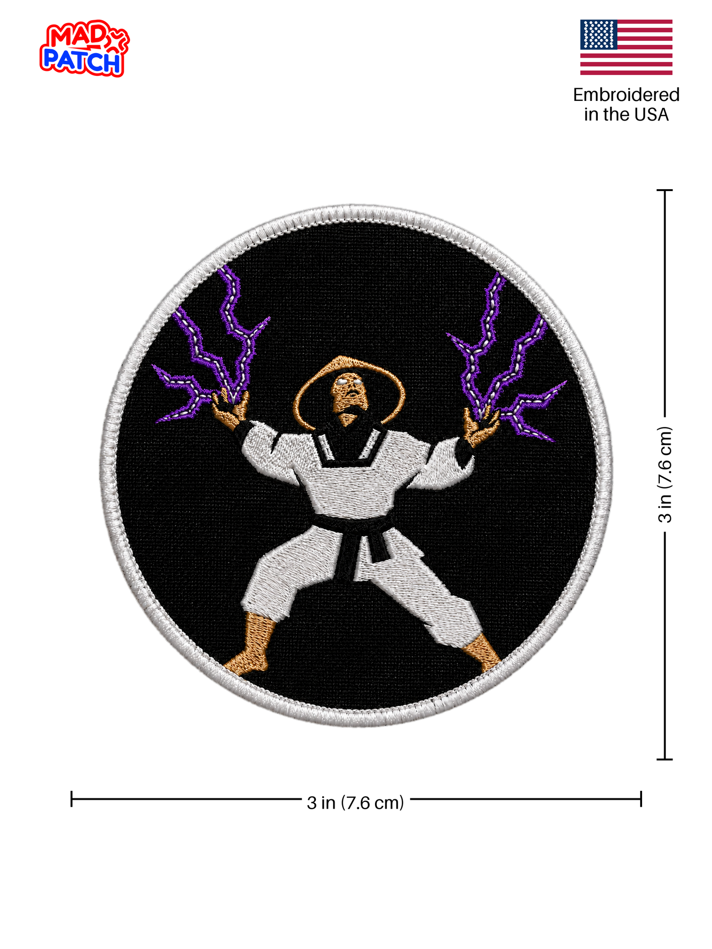Classic Raiden Victory Patch Dimensions