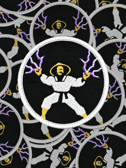 Classic Raiden Victory Patch Pile