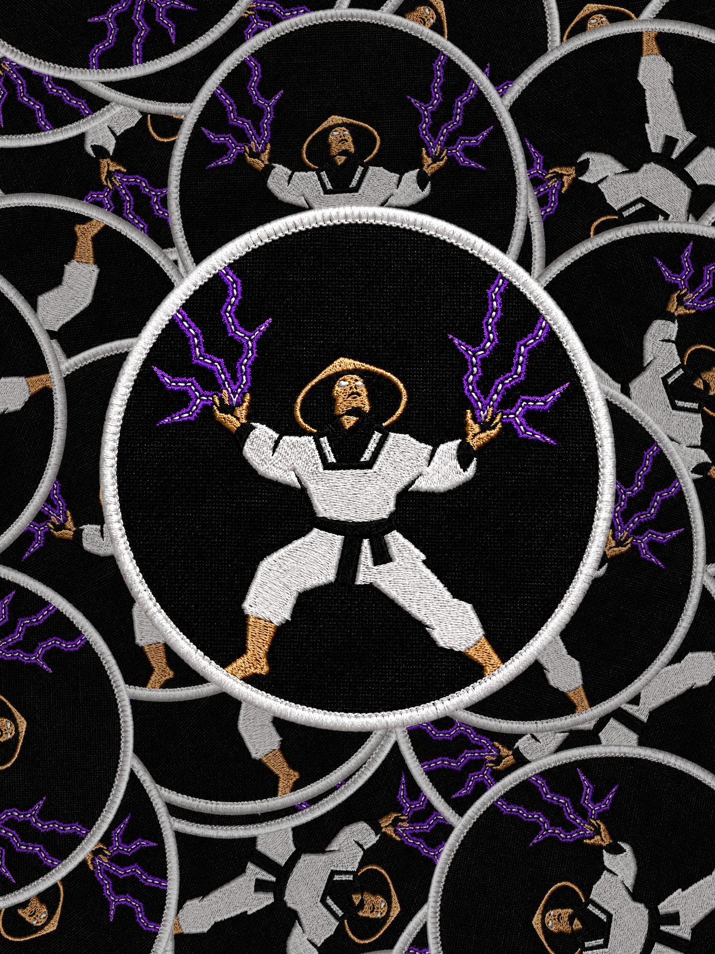 Classic Raiden Victory Patch Pile