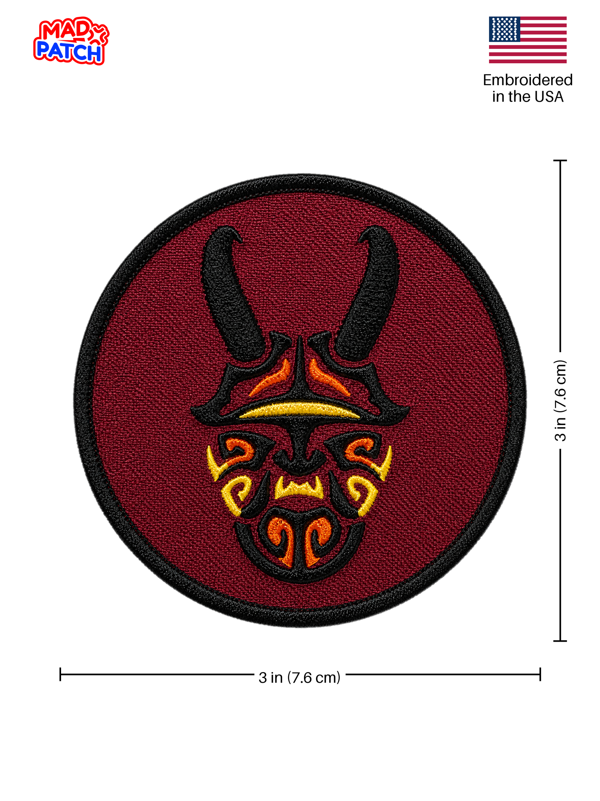 Clavicus Vile Daedric Prince Patch Dimensions