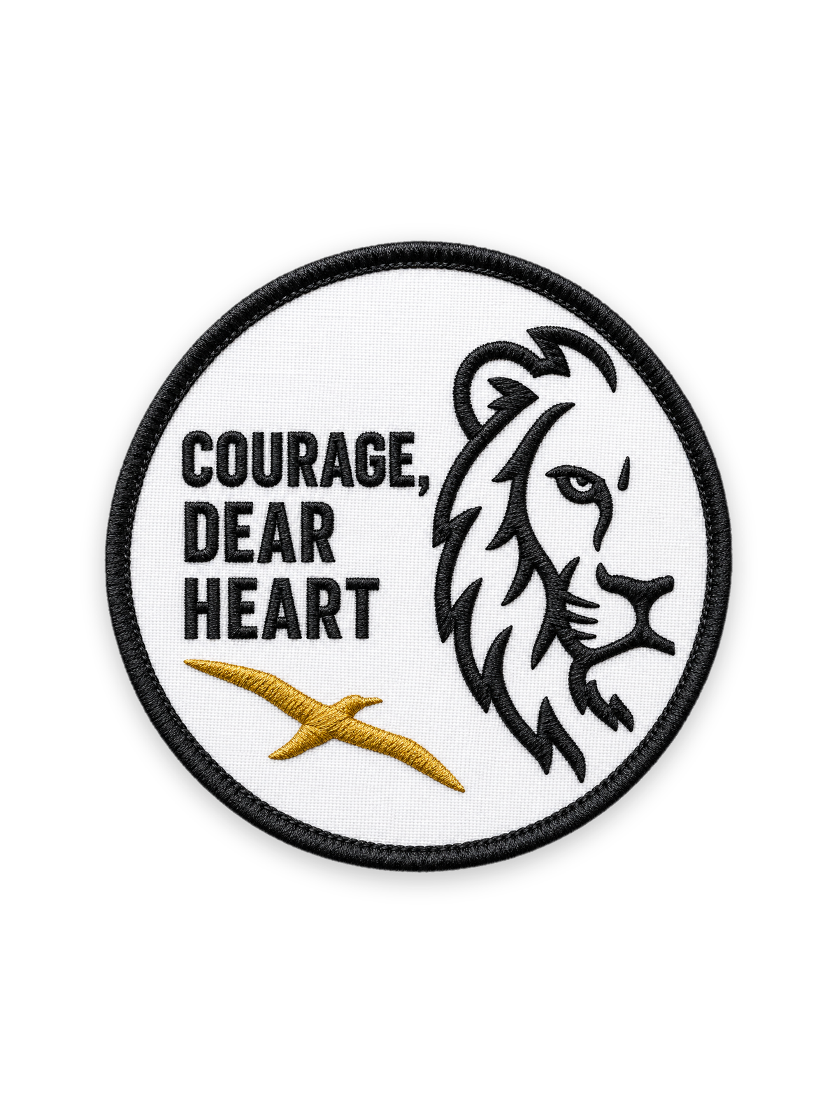 Courage Dear Heart Patch Photo