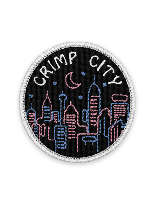Crimp City Climbing Patch Photo