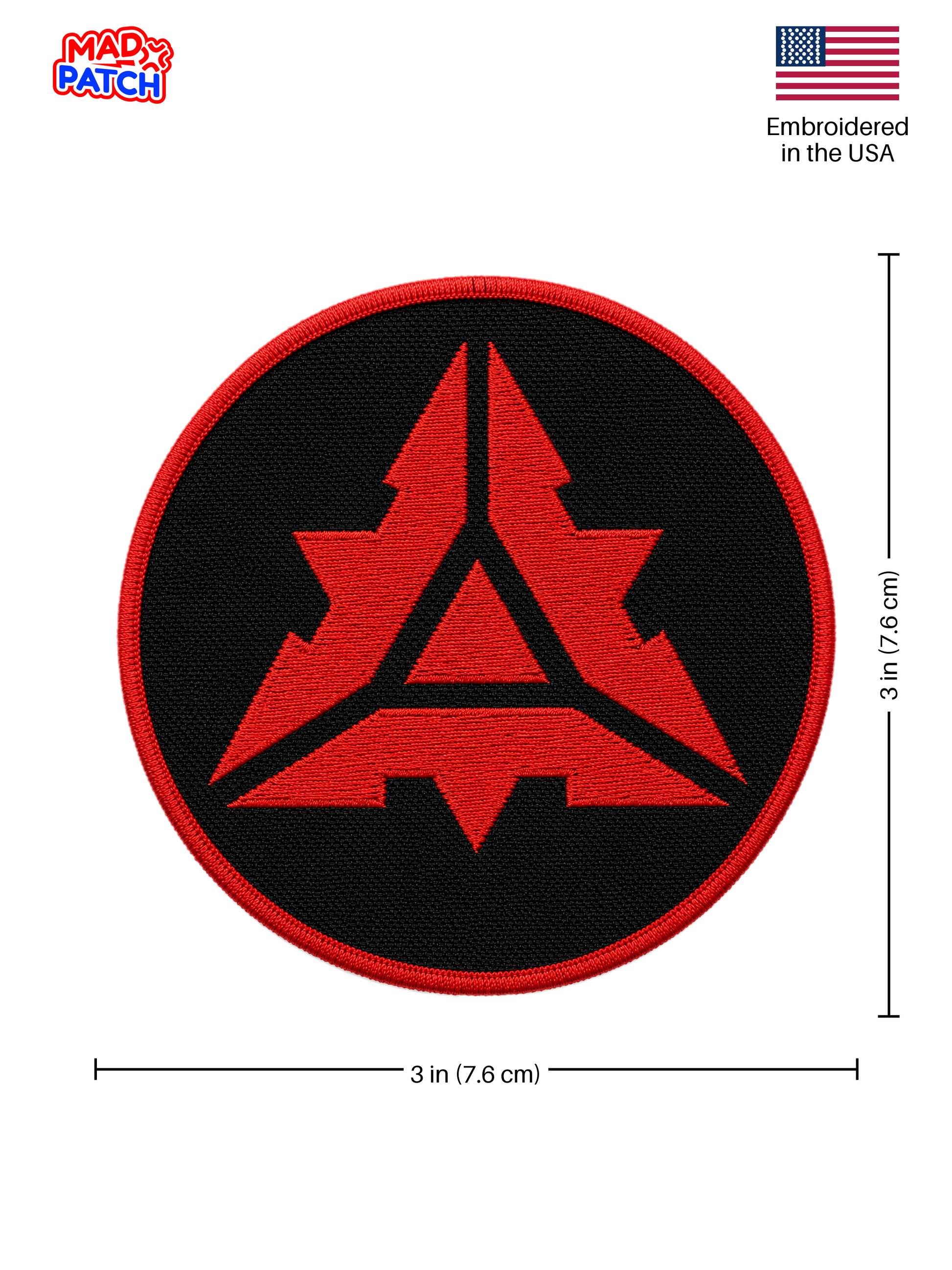 Cybran Patch Dimensions