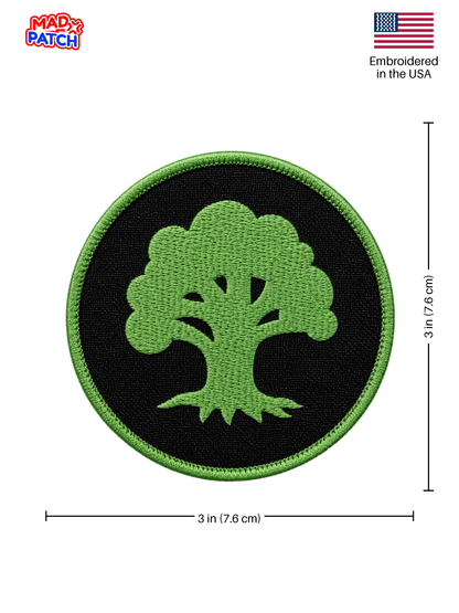 Green Mana Patch Dimensions
