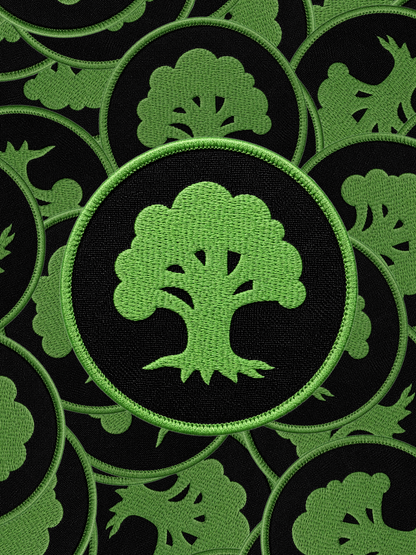 Green Mana Patch Pile