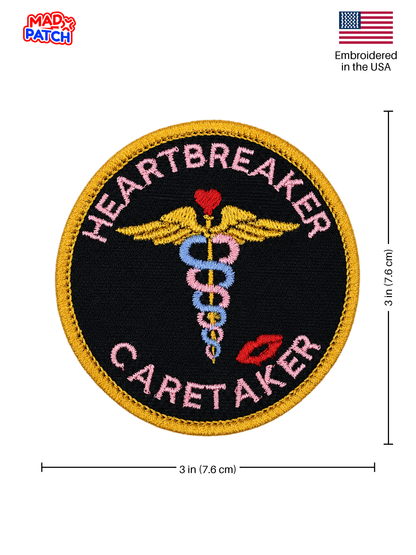 Heartbreaker Caretaker Patch Dimensions