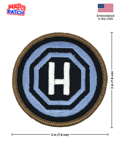 Home Teleport Patch: Sew-On, Iron-On, or Velcro