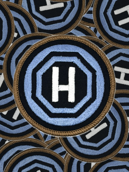 Home Teleport Patch: Sew-On, Iron-On, or Velcro