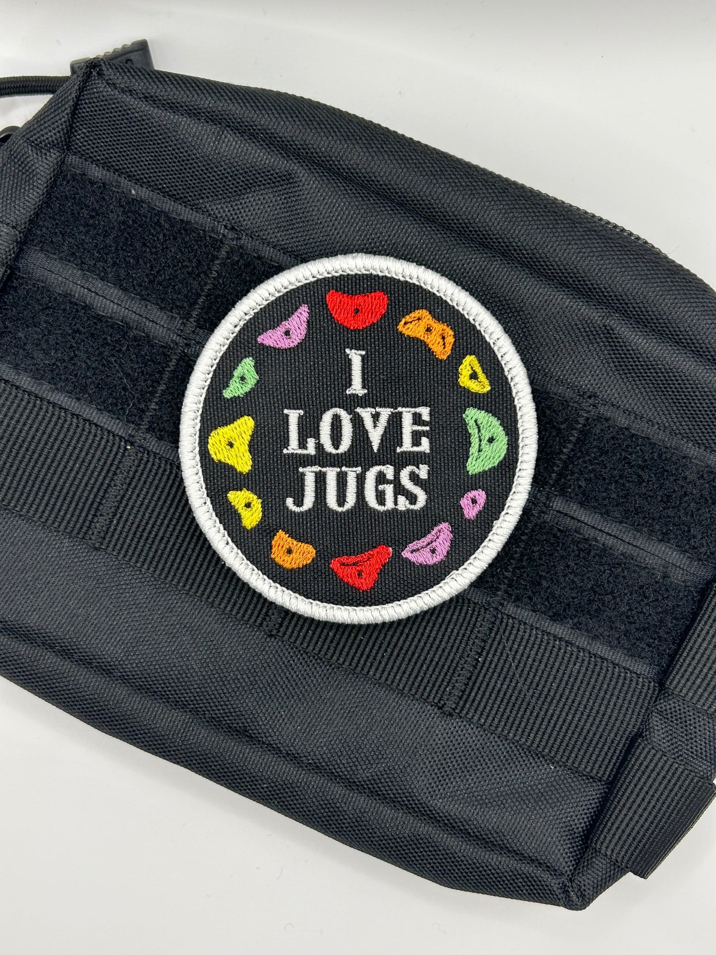 I Love Jugs Climbing Patch