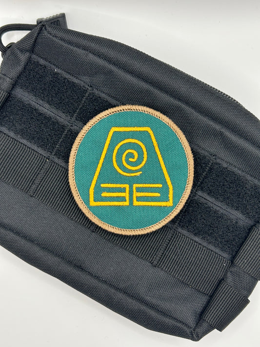 Earthbending Patch: Sew-On, Iron-On, or Velcro