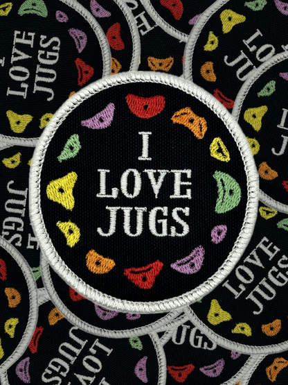 I Love Jugs Patch png Pile