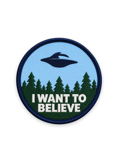 I Want to Believe Patch Photo