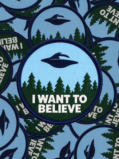 I Want to Believe Patch Pile