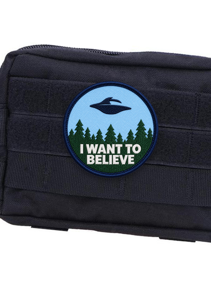 I Want to Believe Patch Velcro