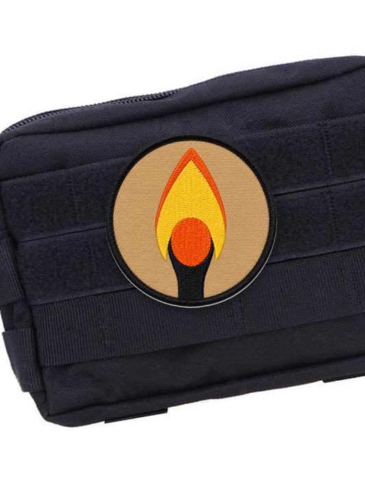 Incinerate Plasmid Patch Velcro