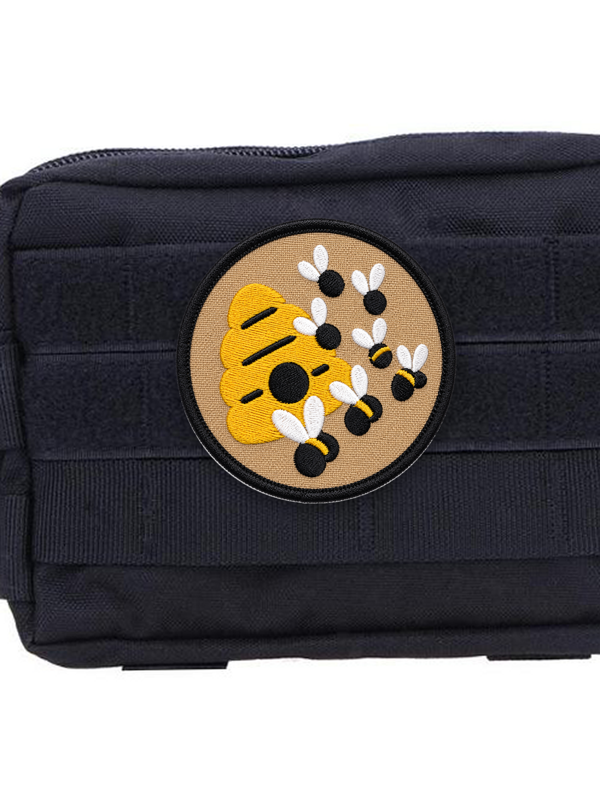 Insect Swarm Plasmid Patch Velcro