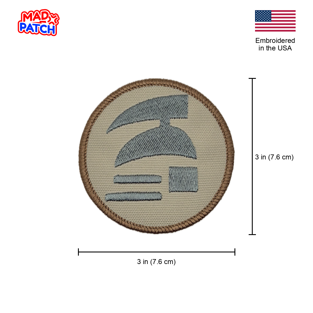 Ironman Patch Dimensions