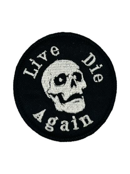 Live Die Skull Patch png Photo