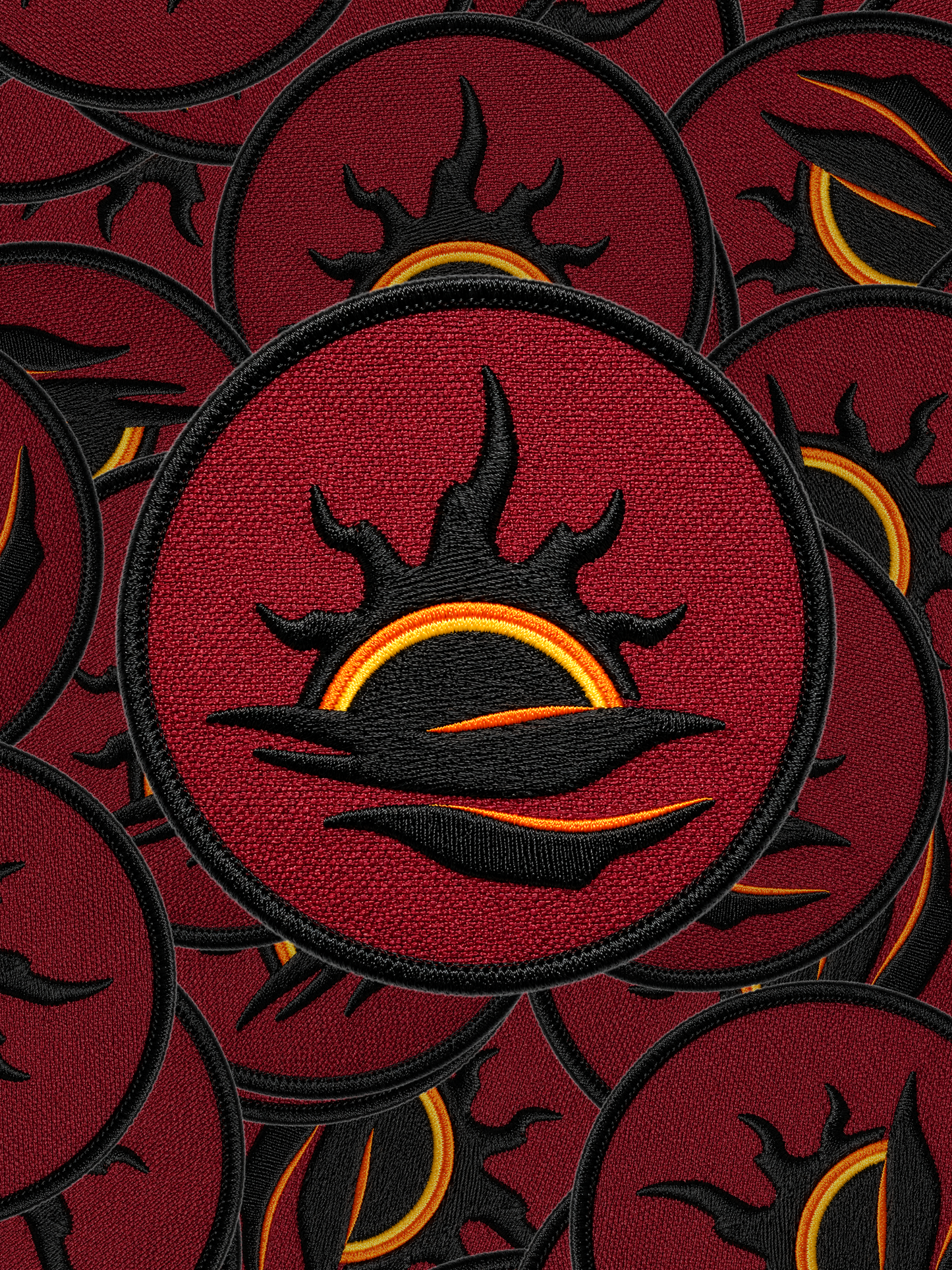 Mehrunes Dagon Daedric Prince Patch Pile