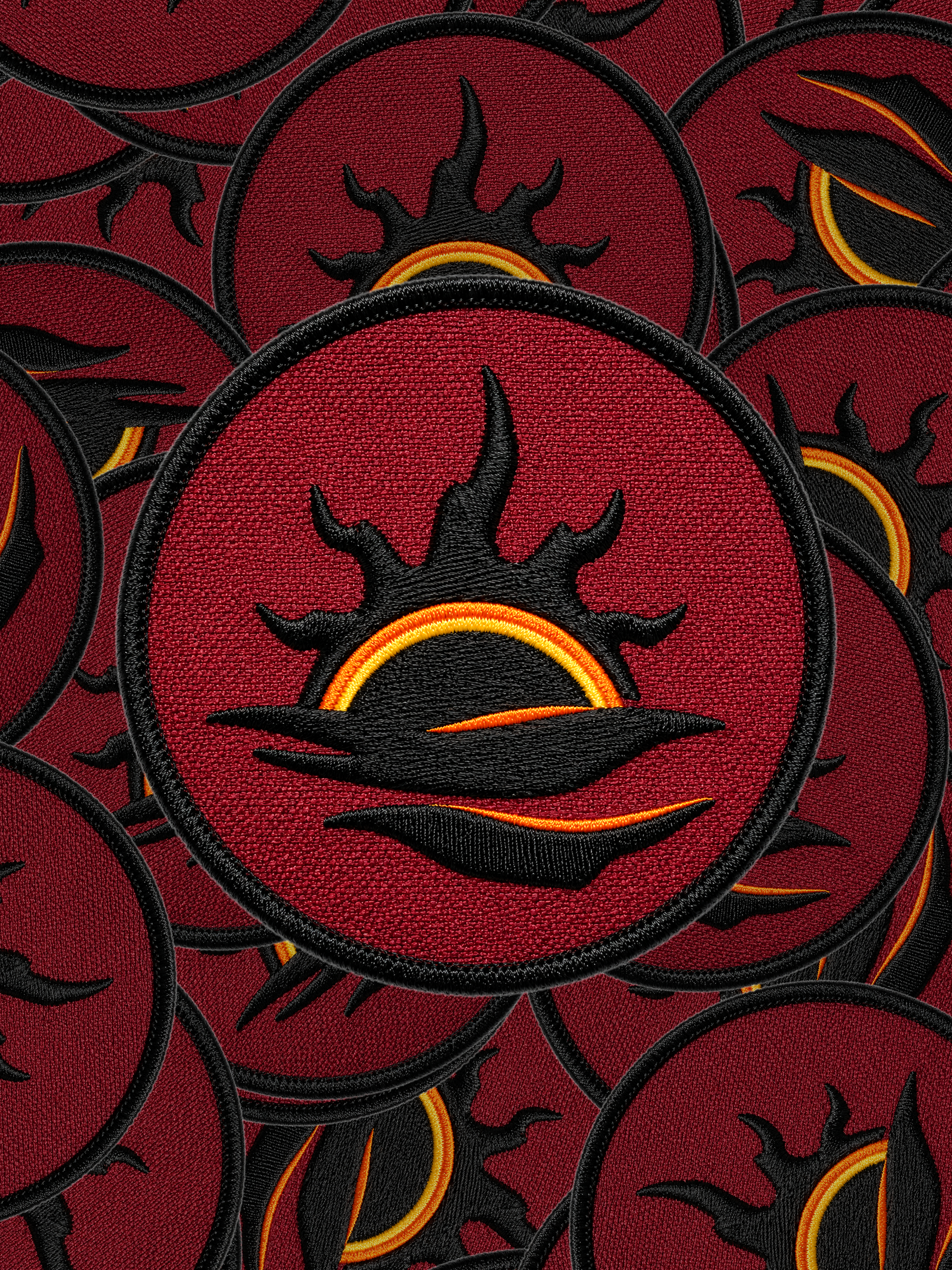 Mehrunes Dagon Daedric Prince Patch Pile