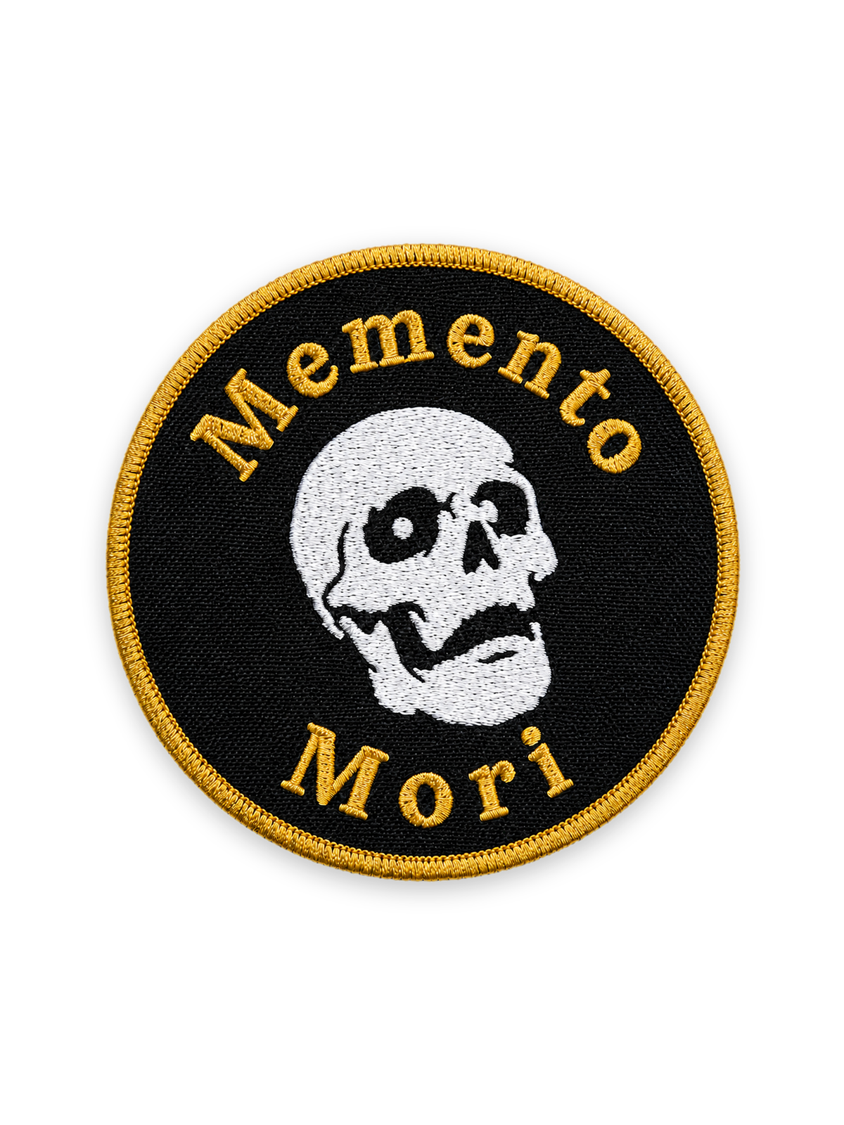Memento Mori Skull Patch Photo