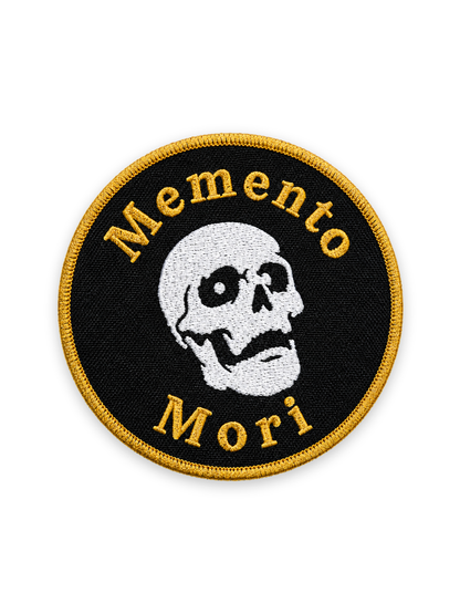 Memento Mori Skull Patch Photo