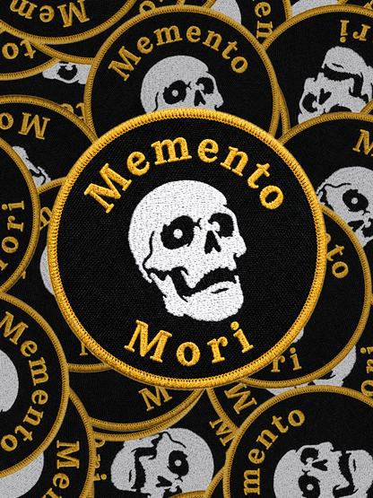 Memento Mori Skull Patch Pile
