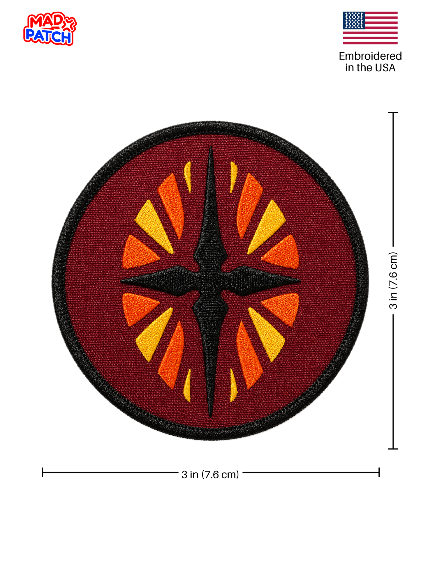Meridia Daedric Prince Patch Dimensions