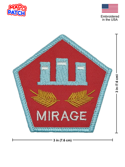 Mirage Patch Dimensions