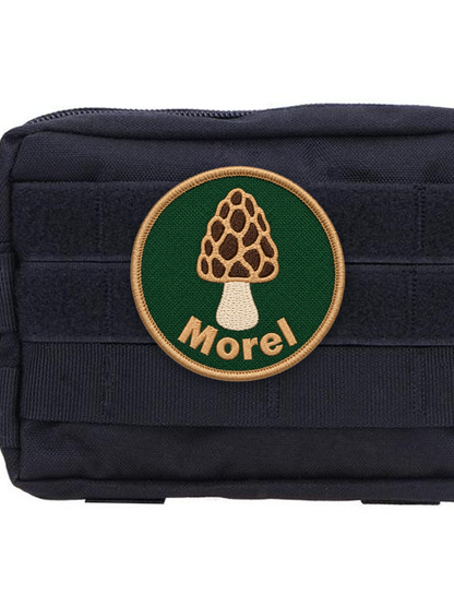 Morel Mushroom Patch Velcro