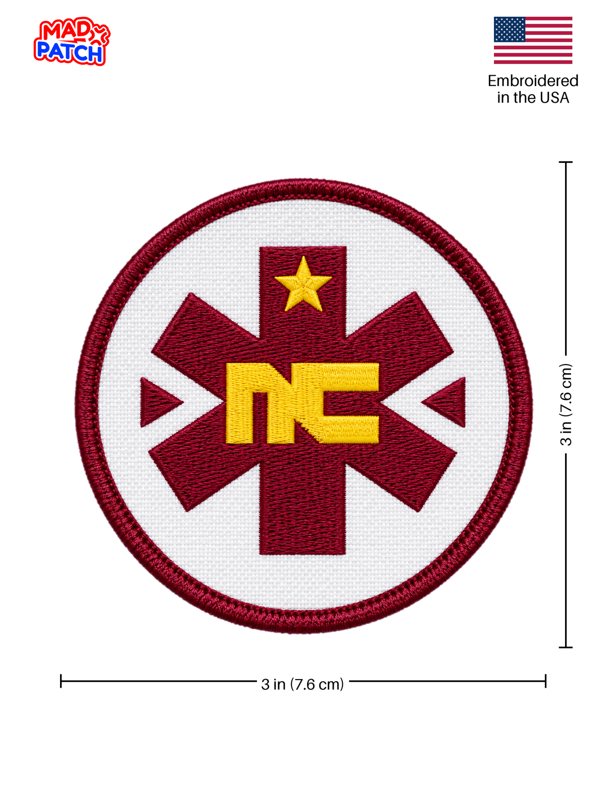 Night City EMT Patch Dimensions