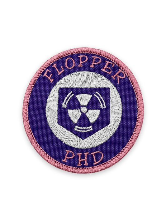 PhD Flopper Patch Photo