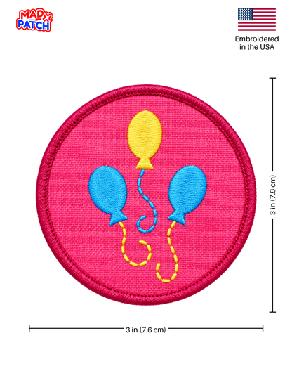 Pinkie Pie Patch Dimensions