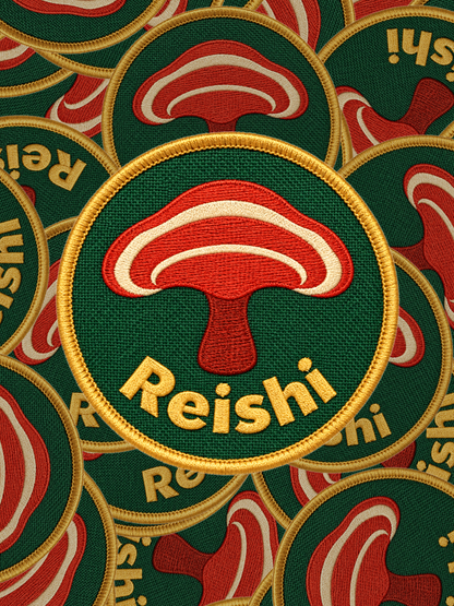 Reishi Mushroom Patch Pile