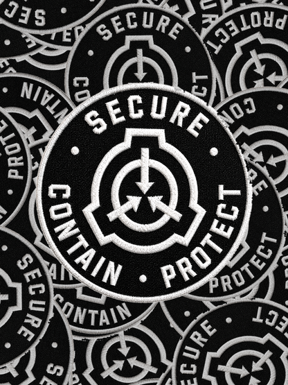 SCP Foundation Logo Patch Pile