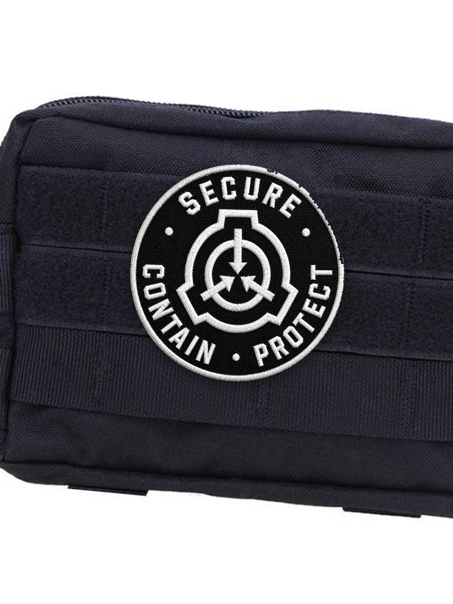 SCP Foundation Logo Patch Pouch