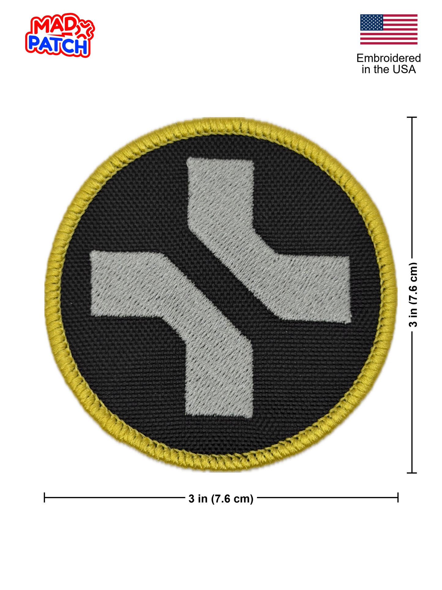 Support Class Patch: Sew-On, Iron-On, or Velcro