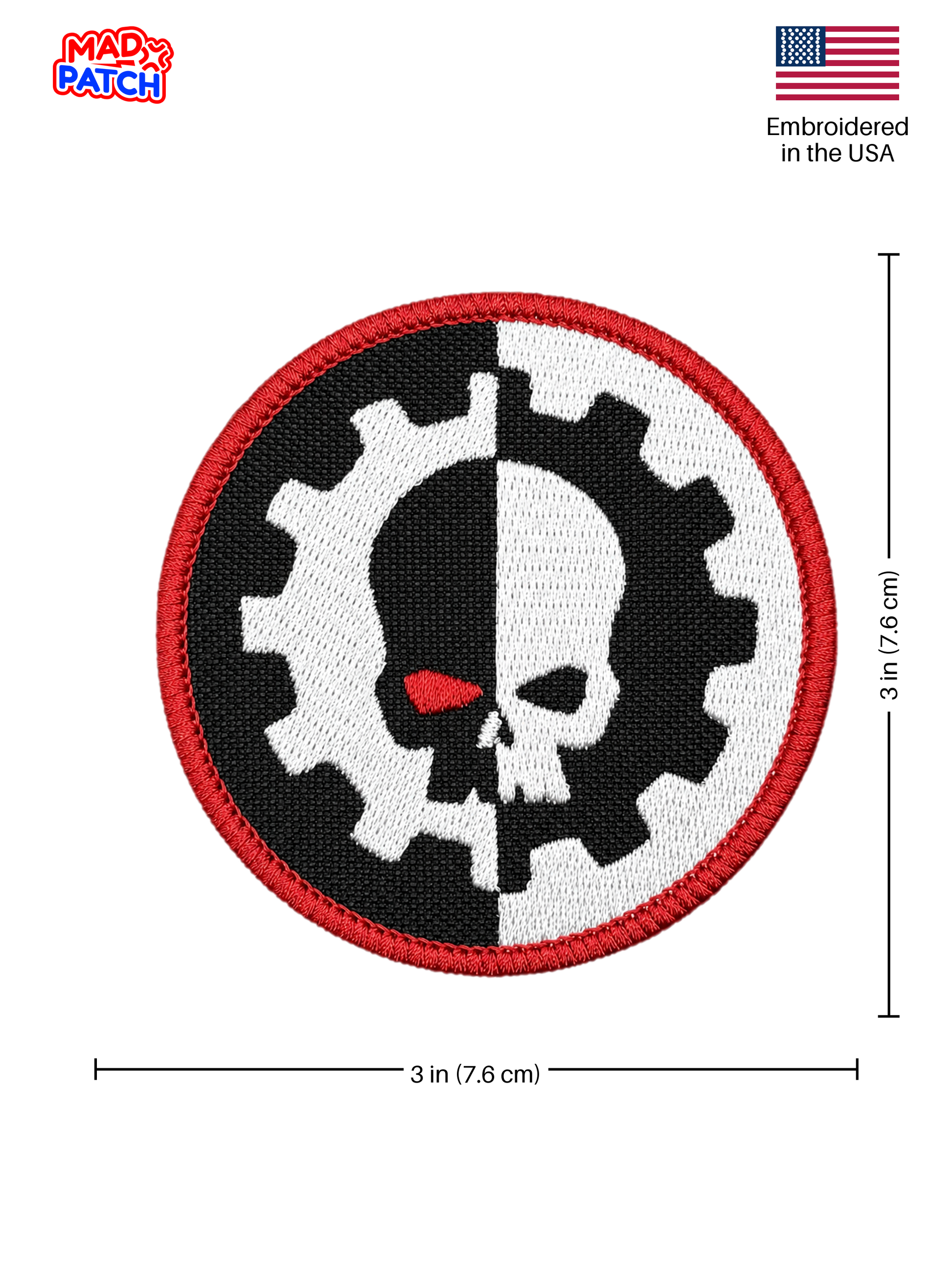 Techpriest Patch Dimensions