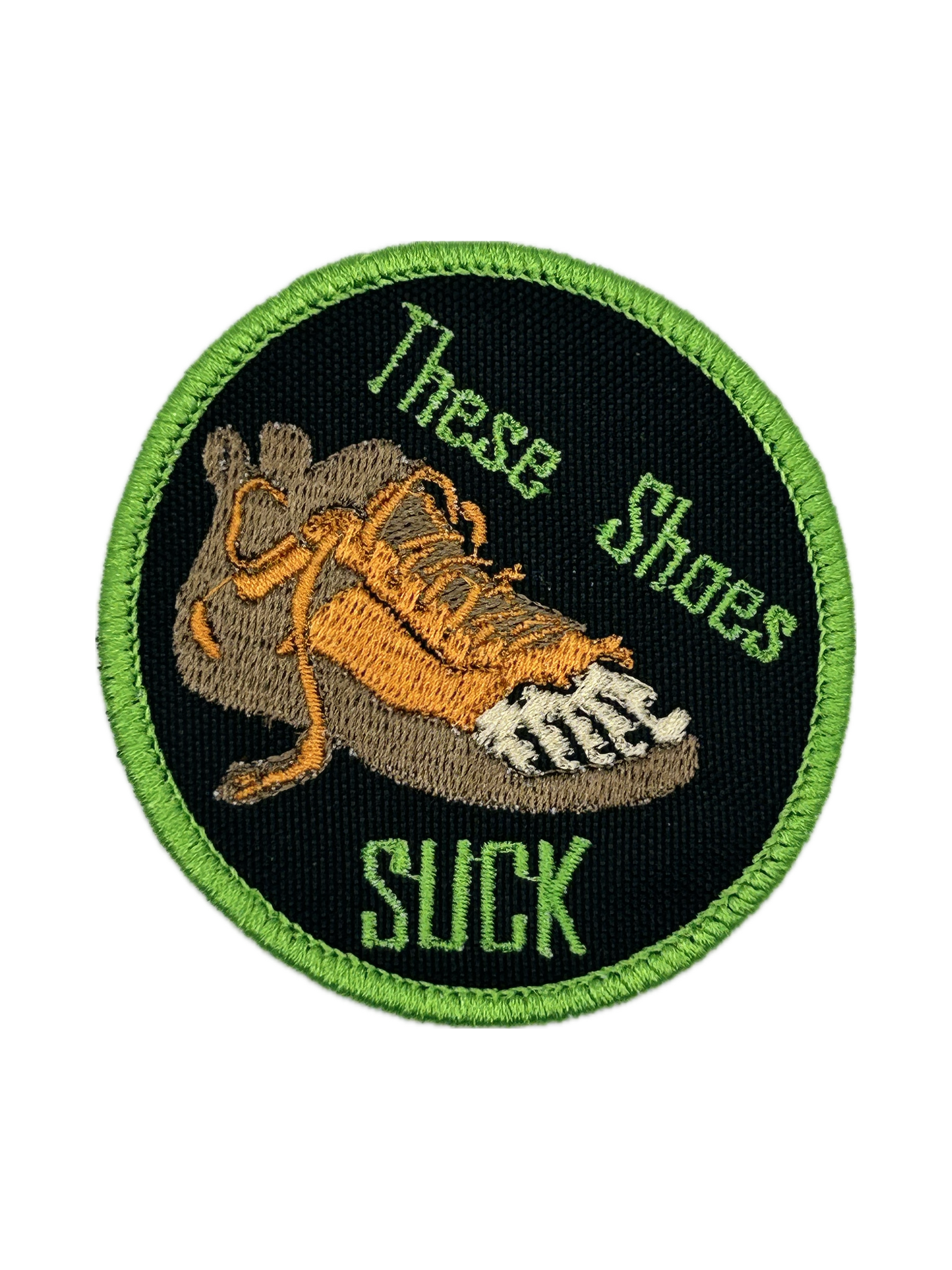 These Shoes Suck Patch png Photo
