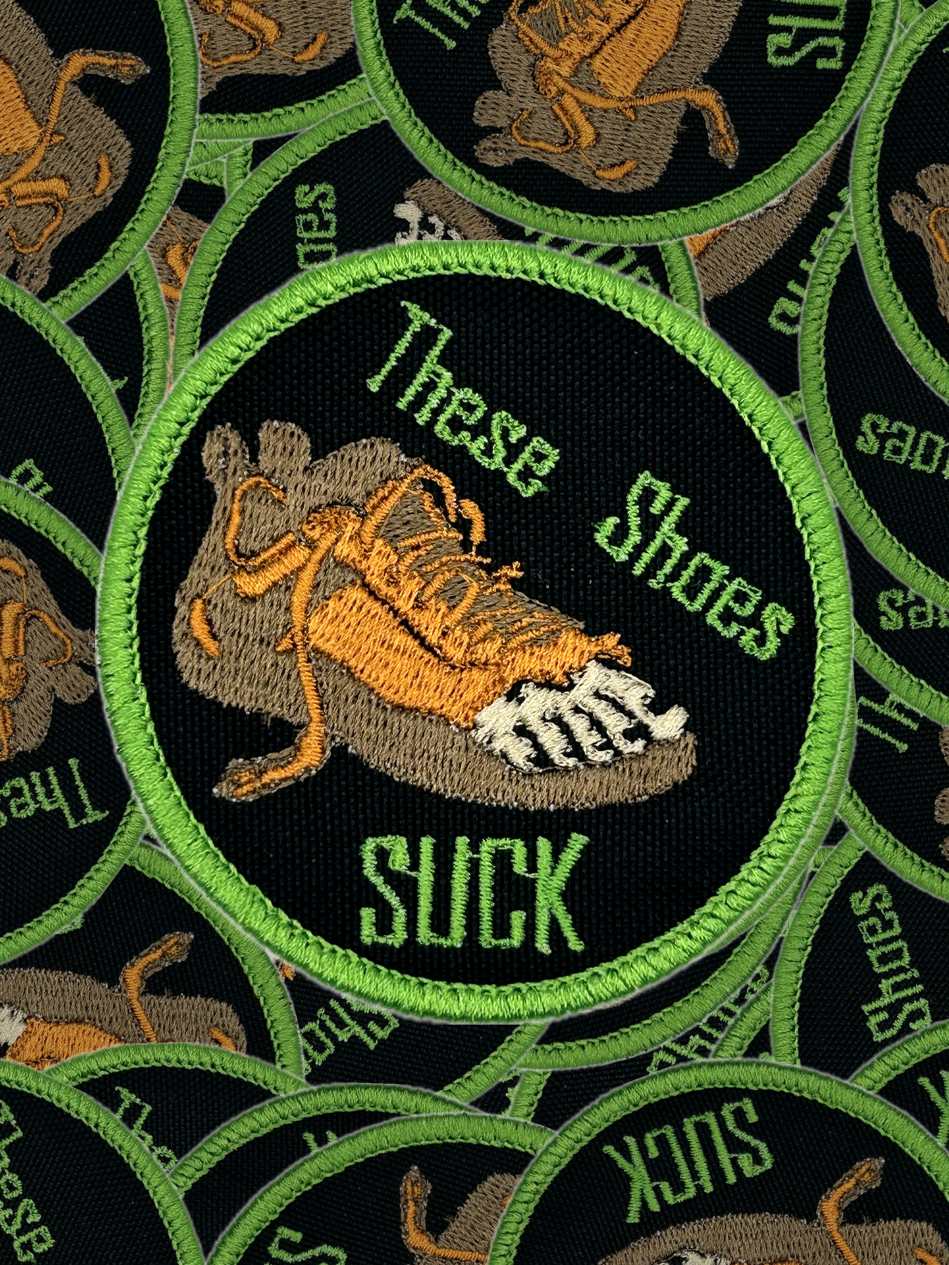 These Shoes Suck Patch png Pile